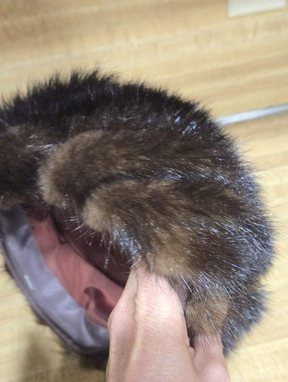 Vintage Fur Pillbox Hat 50's 60's Styled by Coralie Retro Classic Mod Mink - Picture 5 of 11